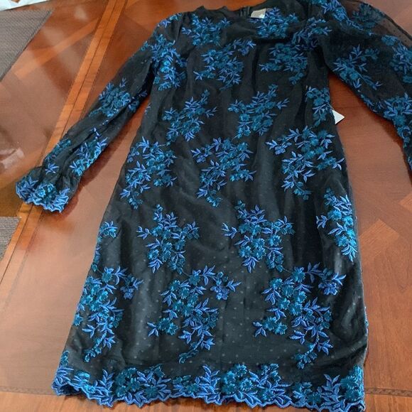 Taylor mesh  floral mini dresses  size 6, NWT - Picture 7 of 8